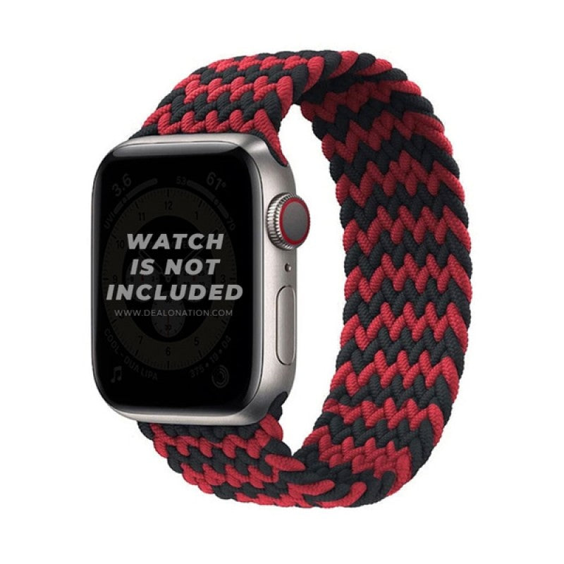 Apple Watch Braided Loop Strap Band Double Color Apple Watch Braided Loop Strap Band Double Color